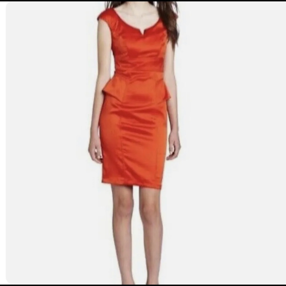 XOXO Gorgeous Orange Dress Size 00